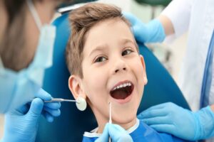 Children Begin Dental Check-ups